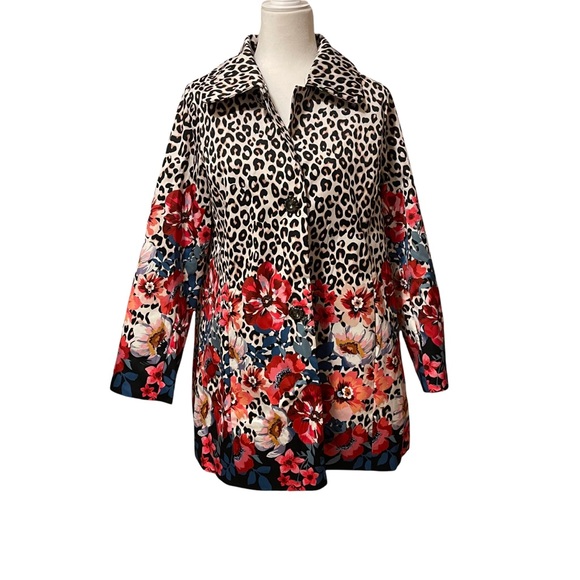Floral-Cheetah Step'n Out Jacket - Picture 3 of 13